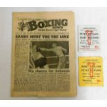 An issue of Boxing News dated 20th December 1950 t