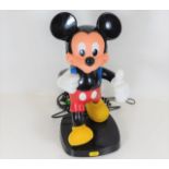 Mickey Mouse stand with telephone - Tyco approx 13