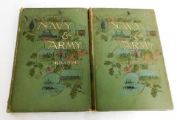 Two volumes of Navy and Army Illustrated 1897