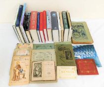 Twenty seven books and pamphlets of French interes