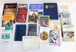 A quantity of books relating to Scotland and of Sc