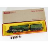 A boxed Triang Hornby Flying Scotsman with figures