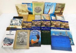 Thirty one books on shipping and maritime includin