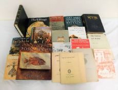 Eighteen history books including Archaic England b