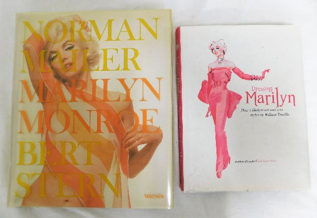 Two books on Marilyn Monroe, one by Norman Mailer