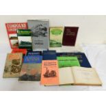 Fifteen books on railway and locomotive trains inc