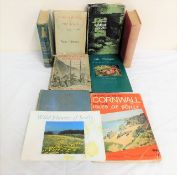 Nine books on Cornwall including The Isles of Scil