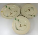 Eleven plates Royal Daulton 'The Coppice' and one