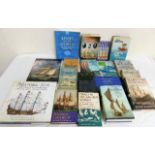 Nineteen books on the history of ships and shippin