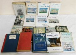 Eighteen books of maritime interest including The