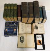 Fifteen dictionarys and various language books