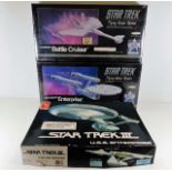 Two sealed Special Edition Star Trek flying model