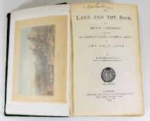 The Land and the Book by W M Thomson 1870