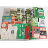 A large quantity of Football related ephemera incl