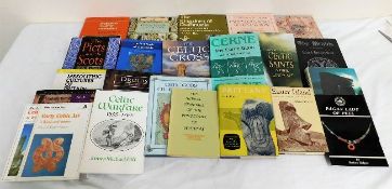 Twenty three books mainly on Celtic and Druid hist