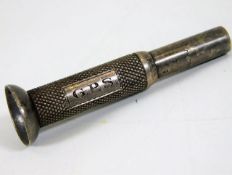 Silver cigar pierce inscribed GPS by E Baker & Son