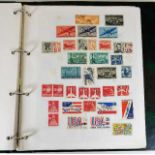 One stamp album relating to aircraft