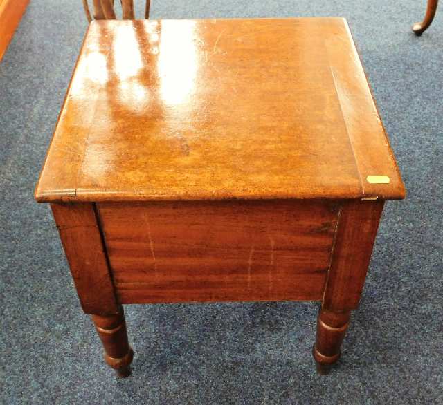 A Victorian mahogany commode