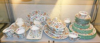 Approximately 46 pieces of Minton Haddon Hall porc