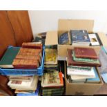 A very large quantity of various books