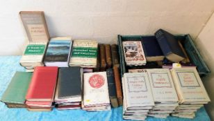 A large quantity of mostly history books