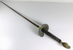 An antique sabre 41.75in L