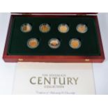 A boxed Century Collection of full gold sovereigns