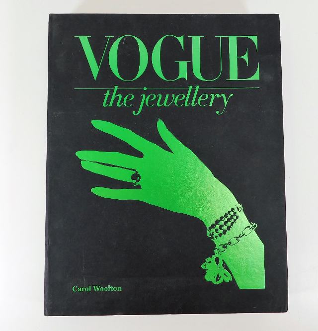 A coffee table book: Vogue the jewellery with oute