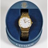 A Citizen Eco-Drive gents wristwatch with box