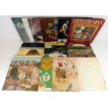 A selection of approx. 29 various vinyl LP's including Beatles gate-fold Sergeant Pepper album with