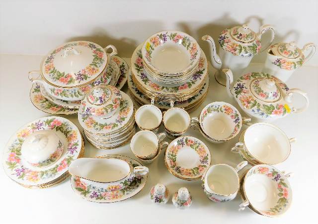 Approx. 68 pieces of Royal Albert Country Lane tea