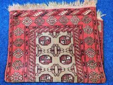An early/mid 20thC. prayer rug approx. 48in