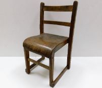 A small child's chair