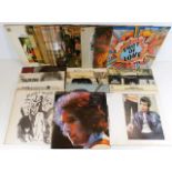 A quantity of approx. 27 vinyl Bob Dylan LP's