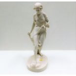 A marble composite neo-classical style figure of w