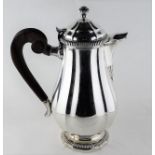A French Puiforcat silver coffee pot approx. 800g