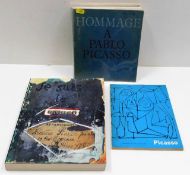 Book: Hommage A Pablo Picasso & two other Picasso