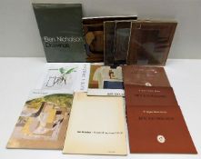 Eleven Ben Nicholson art books & publications twin