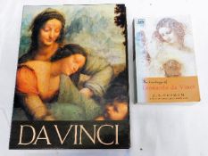 Two sleeved books Michelangelo & Leonardo Da Vinci