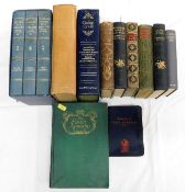 A quantity of various books including Charlotte Br