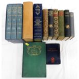 A quantity of various books including Charlotte Br
