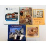 Five art books on St. Ives & Newlyn