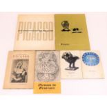 Six books & booklets relating to artist Picasso