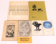 Six books & booklets relating to artist Picasso