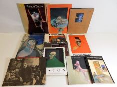 Eleven art books & publications relating to Franci