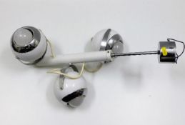 A retro ceiling light fitting 20in drop