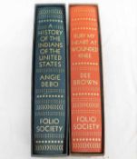 Two Folio Society books relating to Native America