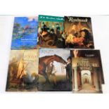 Seven art books including JMW Turner & Monet