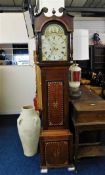 A c.1800 George III long case clock maker R. Drake