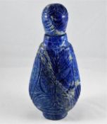 A lapis lazuli scent bottle 6.25in approx. 575g
